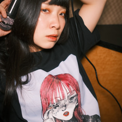 lost girl tee プリントTシャツ 2枚目の画像