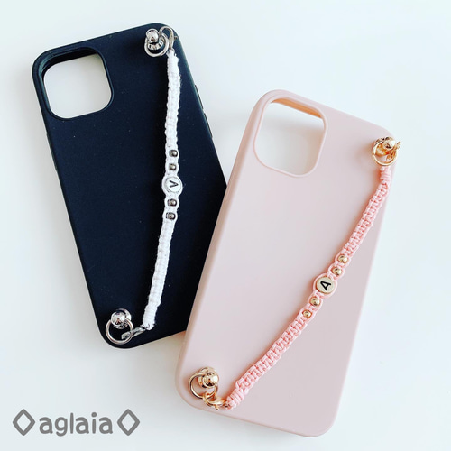 オーダーメイド ミサンガスマホチェーン イニシャル入り☆ その他