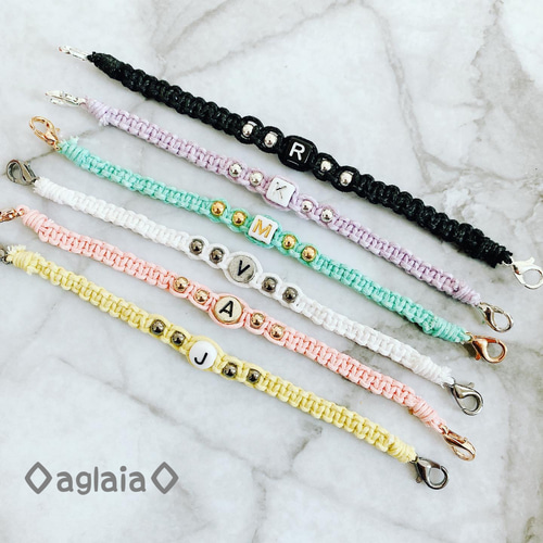 リストアクセサリー(ミサンガ) Good Luck Bracelet】超速！刺繍糸でミサンガ！Quick and Easy