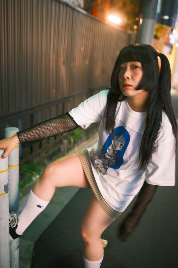 No.2 girl tee プリントTシャツ 2枚目の画像