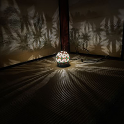 ミニひょうたんランプ《麻の葉ドームmini３》 2枚目の画像