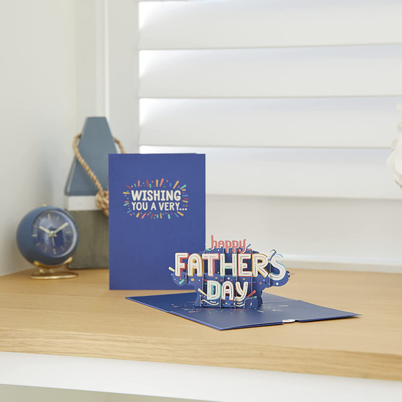 ポップアップグリーティングカード　Happy Father's Day 7枚目の画像