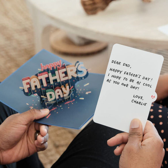 ポップアップグリーティングカード　Happy Father's Day 6枚目の画像