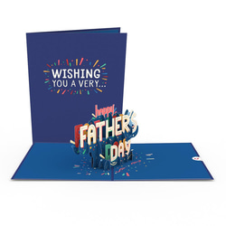 ポップアップグリーティングカード　Happy Father's Day 5枚目の画像