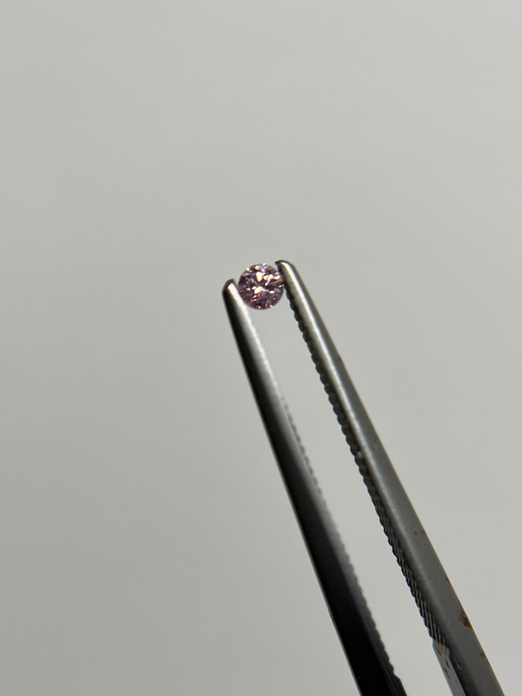 【ルース】ピンクダイヤモンドルース 約0.03ct(約2.0mm) 