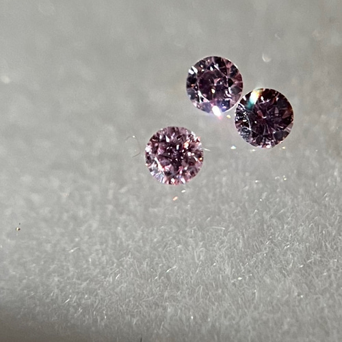 ルース】ピンクダイヤモンドルース 約0.03ct(約2.0mm) 天然石 ...