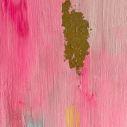 FUZZY 1°/ モダンアート インテリア アートパネル キャンバス 絵画 おしゃれ 抽象画 原画 シンプル ピンク 7枚目の画像