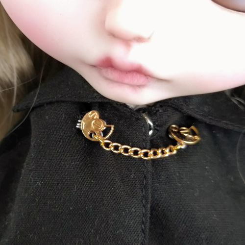 660.※黒のケープ※ブライスアウトフィット※1/6ドール その他人形 kinoko 