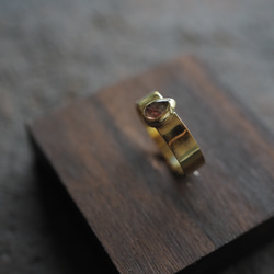 tourmaline brass ring (keiu) 5枚目の画像