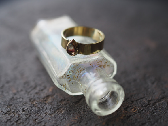 tourmaline brass ring (keiu) 8枚目の画像