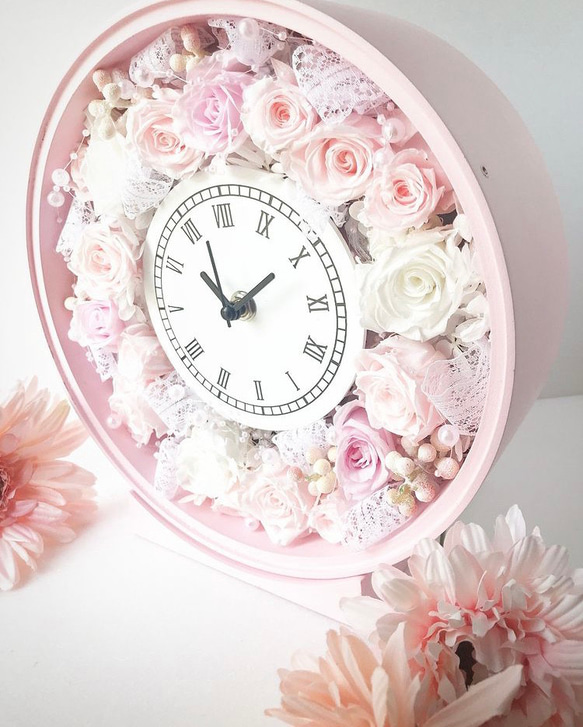 花時計♡ピンク 2枚目の画像