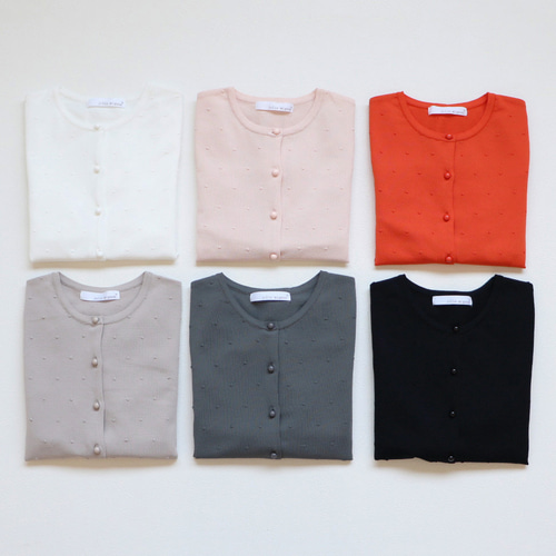JURGEN LEHL ドット柄 長袖カーディガン　新品未使用♡ JURGEN LEHL ドット柄長袖カーディガン 新品未使用♡ - メルカリ