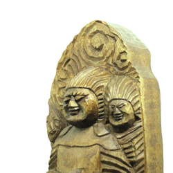 受注製作：両面宿儺（高さ：30cm）仏像 円空仏 摸刻 木彫（納期40日） 9枚目の画像