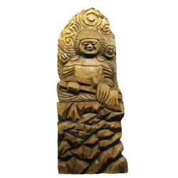 円空仏 彩っ 神像（男神・女神）セット
