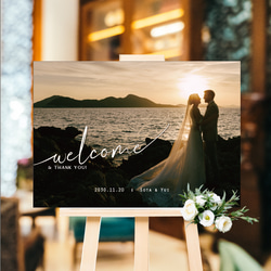 写真をウェルカムボードに【A4～A1ポスタ―/パネル/キャンバス】結婚式