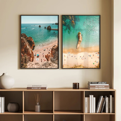 【人気 夏 ビーチ インテリア ポスター】オシャレ マリン 雑貨【海 写真 夏 景色】 壁掛け アート 海外風 飾り 10枚目の画像