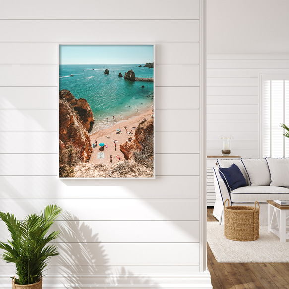 【人気 夏 ビーチ インテリア ポスター】オシャレ マリン 雑貨【海 写真 夏 景色】 壁掛け アート 海外風 飾り 9枚目の画像