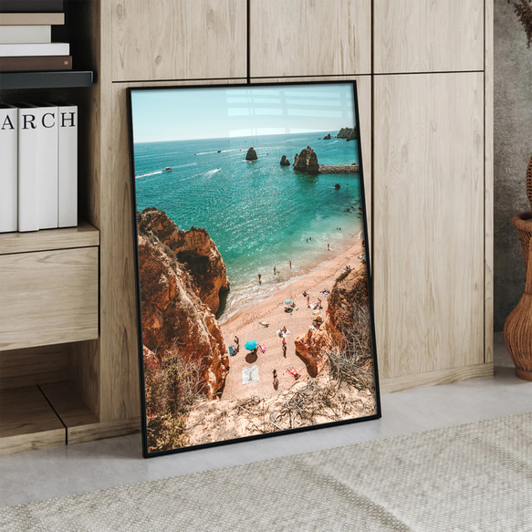 【人気 夏 ビーチ インテリア ポスター】オシャレ マリン 雑貨【海 写真 夏 景色】 壁掛け アート 海外風 飾り 6枚目の画像