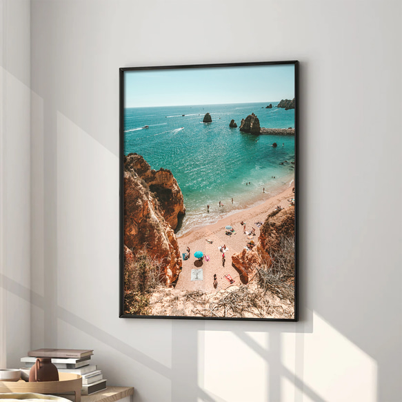 【人気 夏 ビーチ インテリア ポスター】オシャレ マリン 雑貨【海 写真 夏 景色】 壁掛け アート 海外風 飾り 15枚目の画像