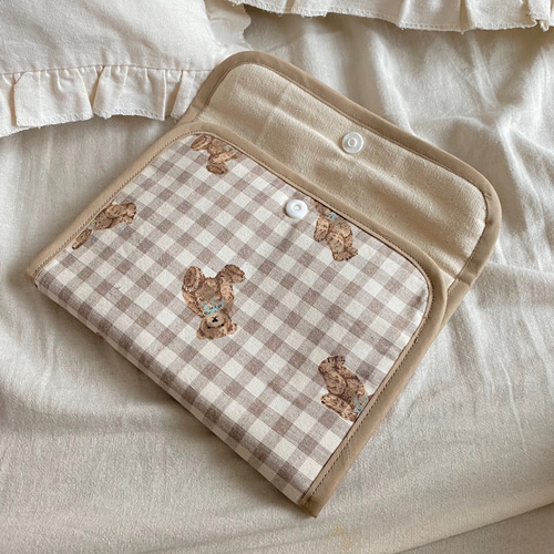 【新品】完売クマ柄♡ママバッグ&母子手帳セット 熊（クマ） 母子手帳ケース のおすすめ人気通販｜Creema