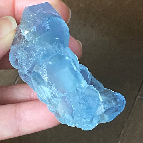 レア☆ライトブルー/シーブルーフローライト フローライト 原石 12