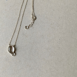 【Platinum/Quartz】Raindrop :  Necklace 第4張的照片