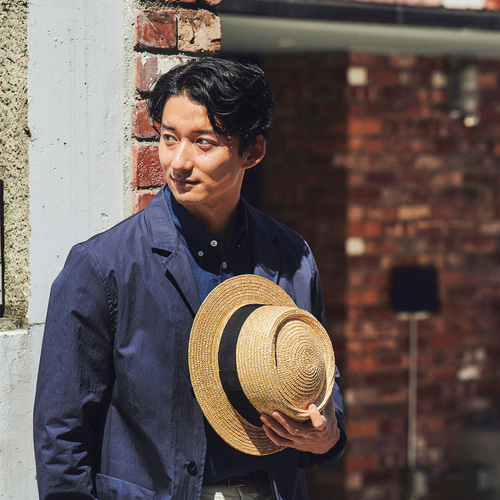 デューク Duke 麦わら帽子 ポークパイハット 紳士用 大きいサイズ