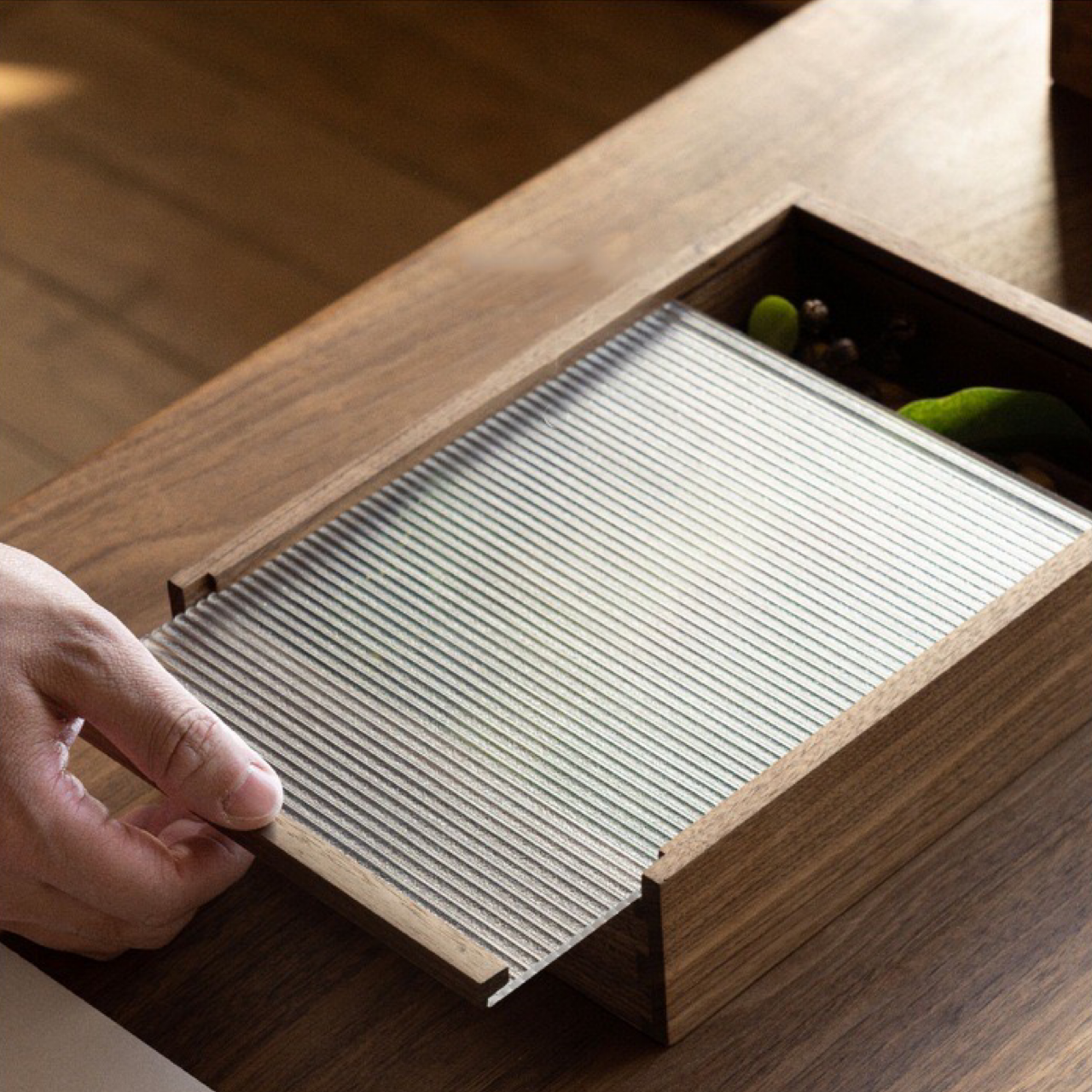 受注生産 職人手作り 収納ボックス 収納箱 卓上収納 インテリア 木製 無垢材 一人暮らし おうち時間 家具 木工 LR