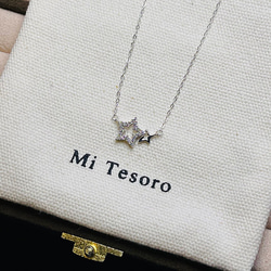 Mi Tesoro 日常項鍊-星星款925銀ネックレス 第1張的照片