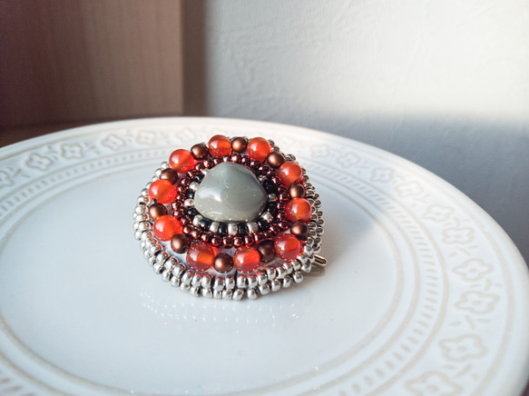 ponyhook (red agate) 2枚目の画像