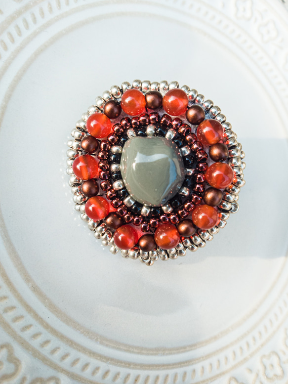 ponyhook (red agate) 1枚目の画像