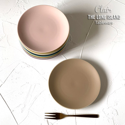 お買い得 取り皿 4枚セット】クレール ケーキ皿 取皿 15.5cm ブラウン