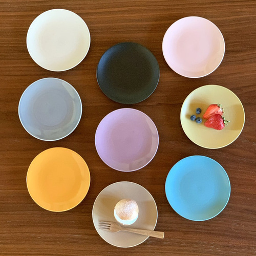 お買い得 取り皿 4枚セット】クレール ケーキ皿 取皿 15.5cm ブラウン