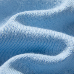 為成年人的日常生活增添色彩的「才華橫溢」無袖針織上衣，100%純棉，漂亮的亮藍色 220505-5 第5張的照片