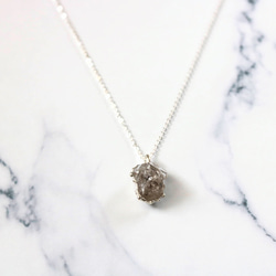 Herkimer Diamond Mother and Child Necklace 9枚目の画像