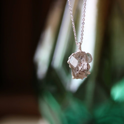 Herkimer Diamond Mother and Child Necklace 6枚目の画像
