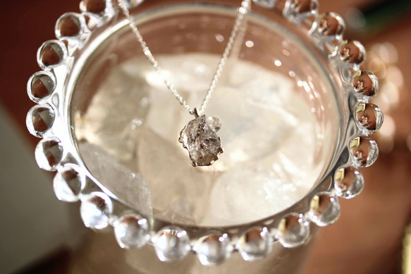 Herkimer Diamond Mother and Child Necklace 7枚目の画像