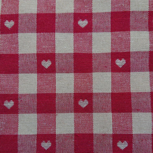 カントリーハート柄トイレマットセット バス・トイレ・洗面用品