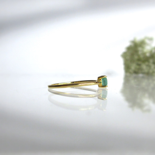 5月の誕生石】4mm発色美「エメラルド」リング 指輪・リング KUON 通販
