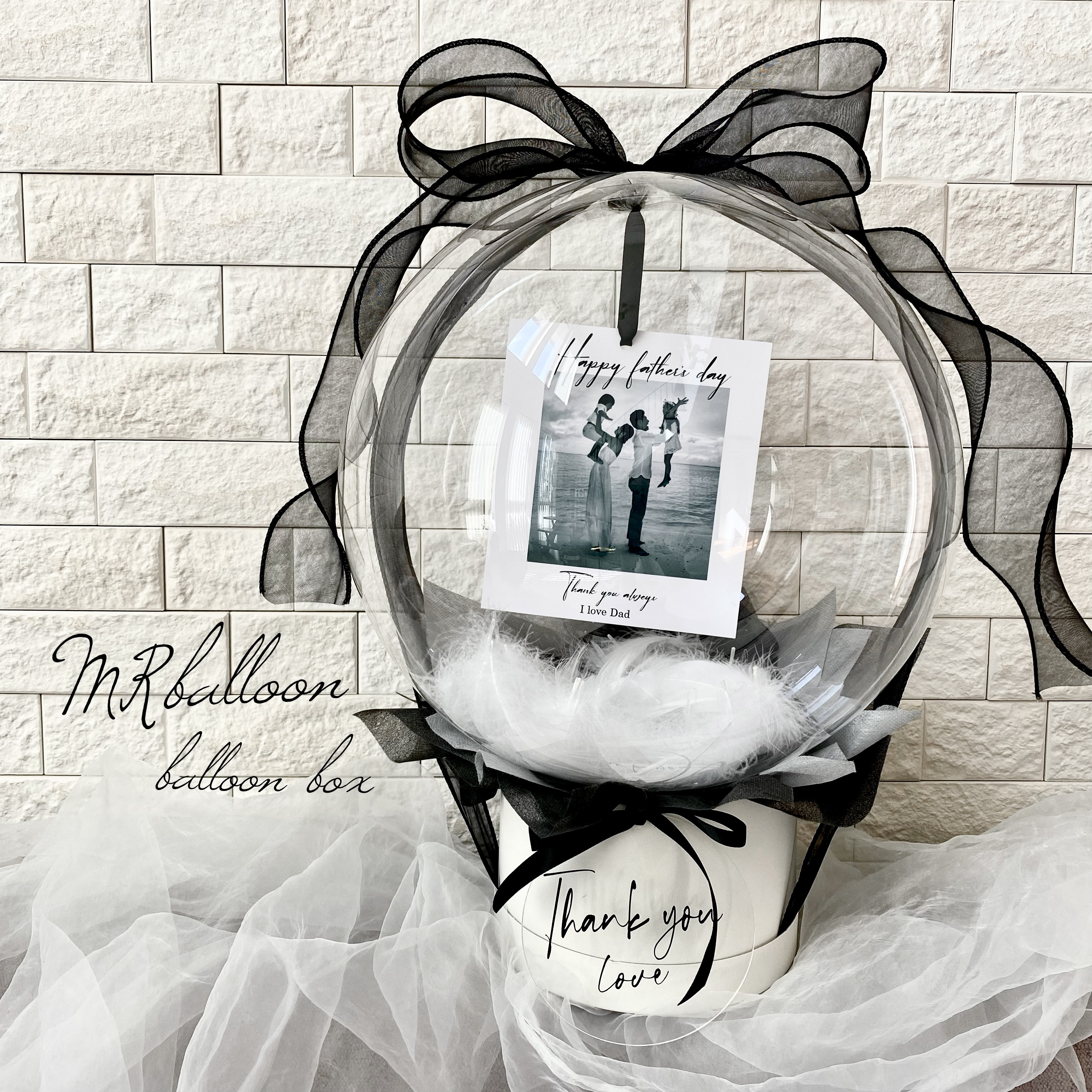 推し活にも♥お好きなお写真入❤︎NEW❤︎ピクチャーバルーンin BOX