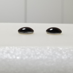 S15　わんこの瞳　１２㎜【ドーム型】　グラスアイ　羊毛フェルト用 4枚目の画像