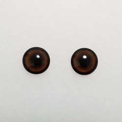 S15　わんこの瞳　１２㎜【ドーム型】　グラスアイ　羊毛フェルト用 3枚目の画像