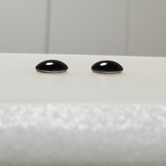 S17　わんこの瞳　１２㎜【ドーム型】　グラスアイ　羊毛フェルト用 4枚目の画像