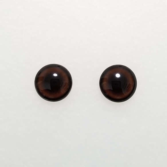 S17　わんこの瞳　１２㎜【ドーム型】　グラスアイ　羊毛フェルト用 3枚目の画像