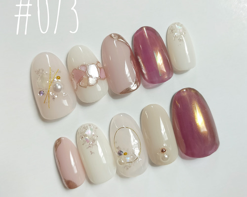 ネイルチップ #073 ネイルチップ（つけ爪） PONOPONOnails 通販