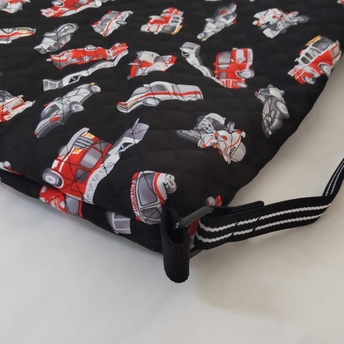 防災頭巾カバー 座布団カバー 正方形 【ゴム交換可能】ダマスク