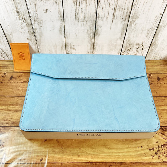 MacBookケース 本革 姫路レザー 13インチ対応 手縫い PCケース MacBook