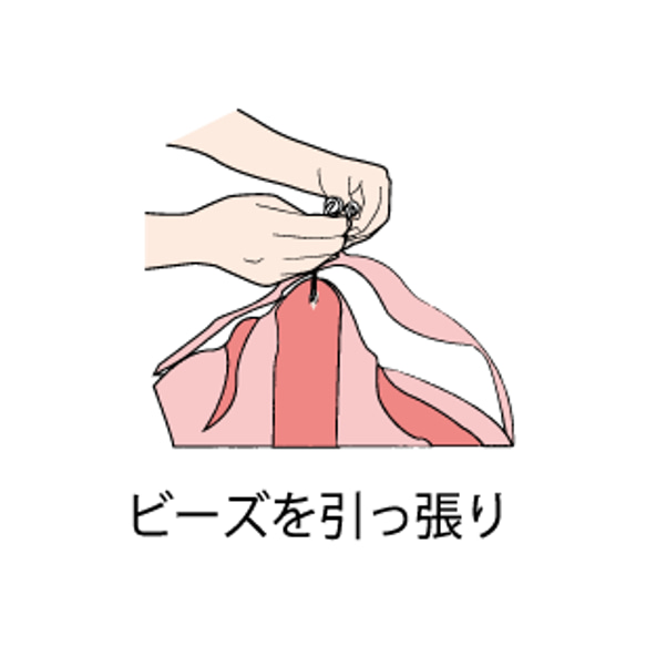 PERFECT FLAT MAKE UP POUCH PINK (化粧ポーチＳサイズ） 3枚目の画像