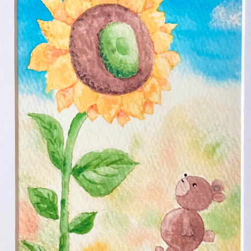 nauryありがとうございます。画4枚、水彩画2枚 光る風（水彩画