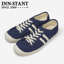 INN-STANT　CANVAS SHOES　#106 INDIGO/NATURAL(WHITE SOLE) 3枚目の画像